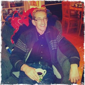 E on his throne enjoying the Christmas festivities. 