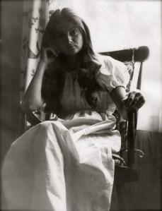 boo on the rocking chair