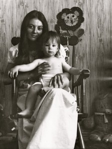 tom and boo on the rocking chair