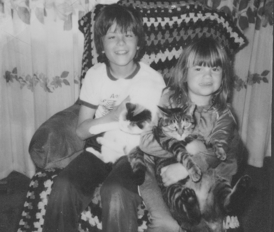 Tom + Aimee + Oona + DeeDee in Orange Chair