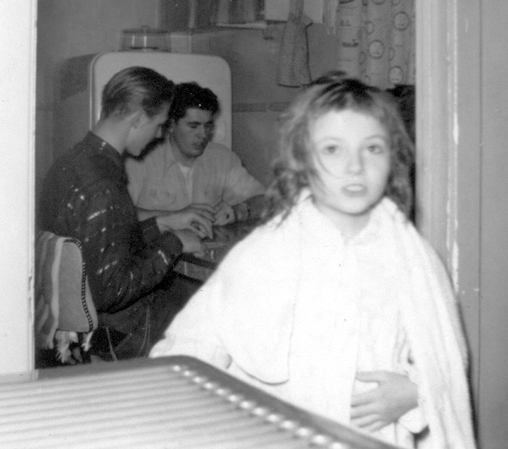 Boo after her Sunday night bath